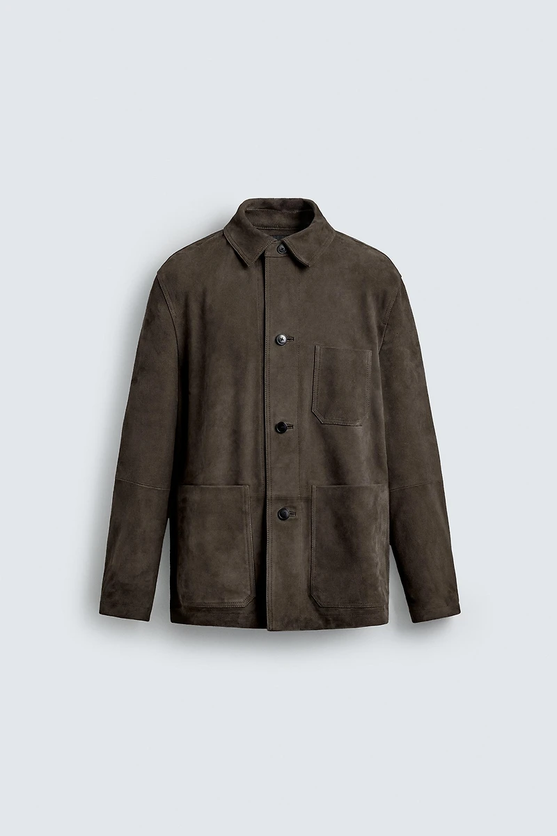 LIMITED EDITION SUEDE LEATHER JACKET