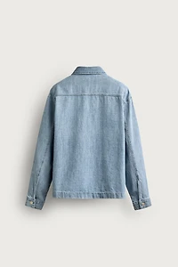 BOXY FIT DENIM SHIRT