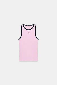 ZA CONTRAST PIPING TOP