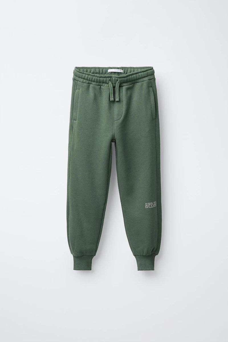 ENSEMBLE SWEAT ET PANTALON JOGGER INSCRIPTION