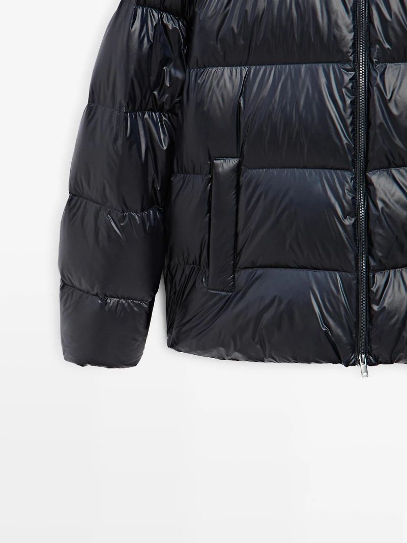 Veste matelassée satinée déperlante