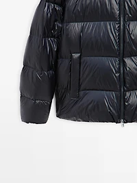 Veste matelassée satinée déperlante