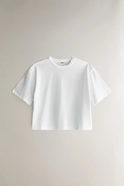 SHORT SLEEVE COTTON T-SHIRT