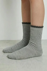 TWO-PACK OF LONG DOUBLE-EFFECT SOCKS