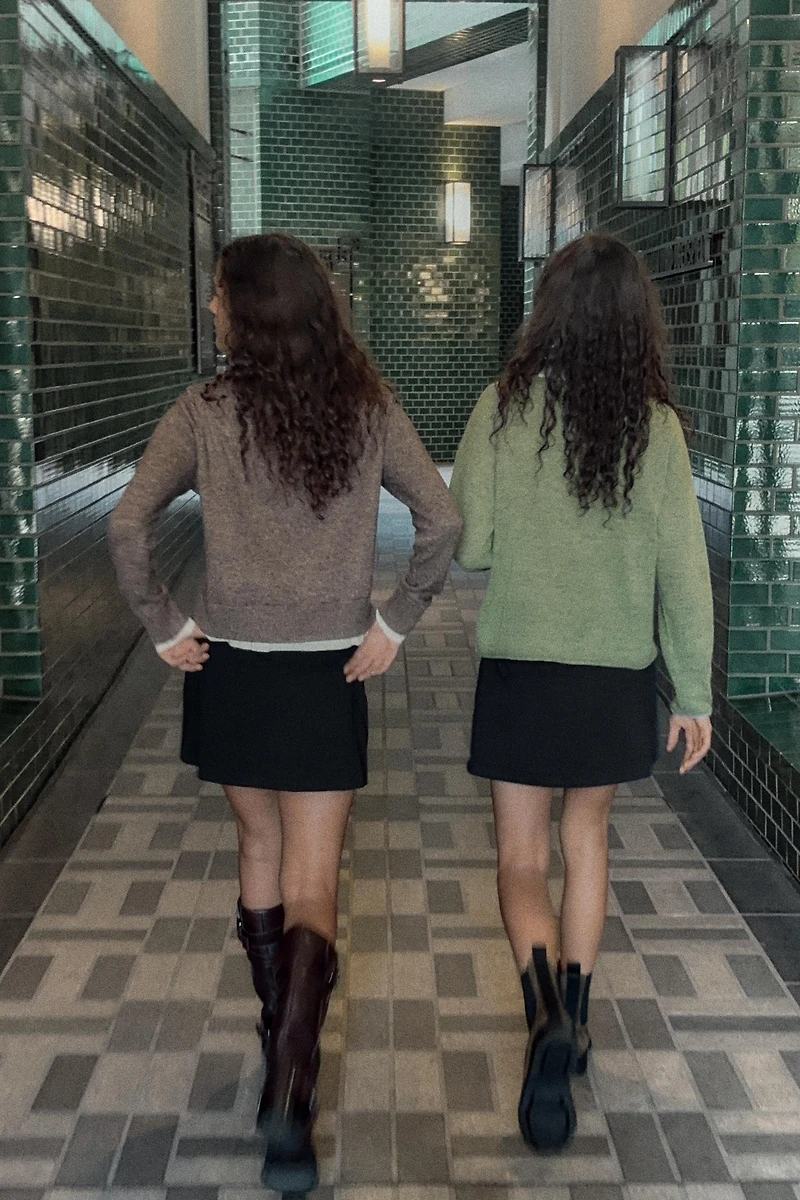 PULL POLO EN MAILLE BIMATIÈRE