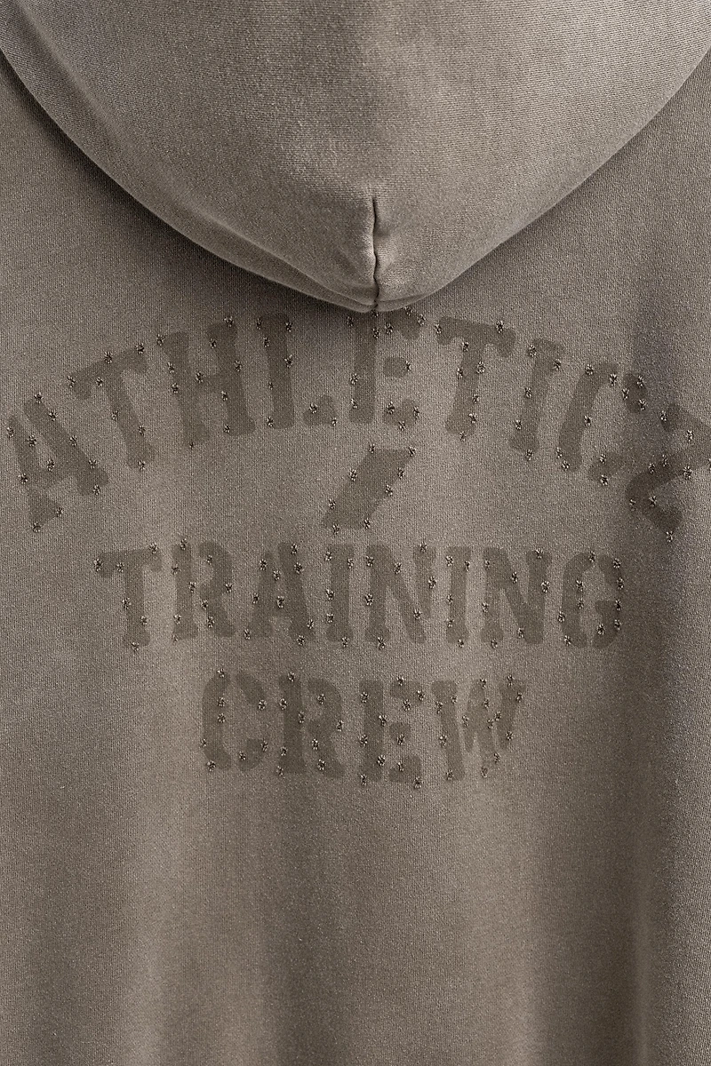 SWEAT DÉLAVÉ RELAXED FIT TRAINING