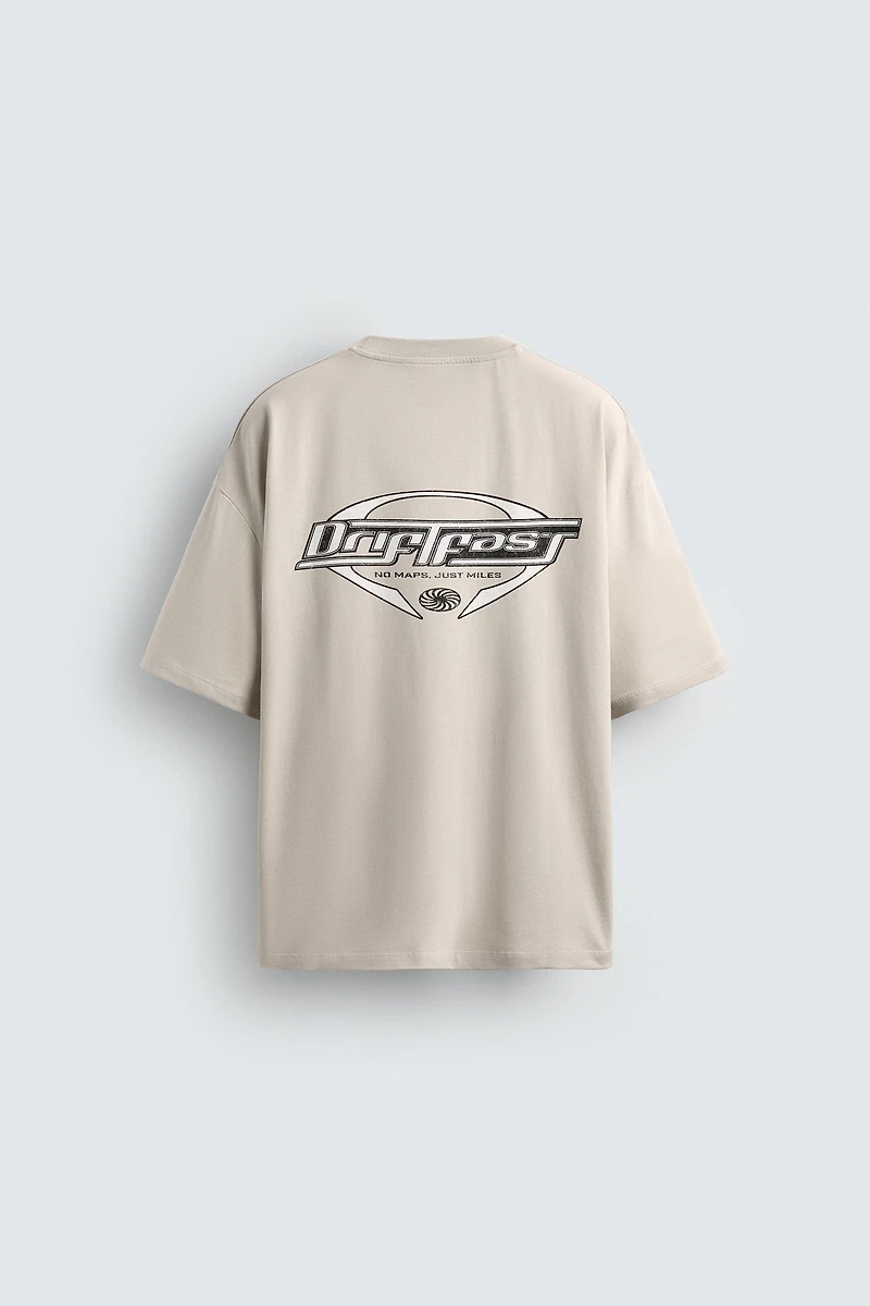 T-SHIRT GRAPHIQUES DÉLAVÉ