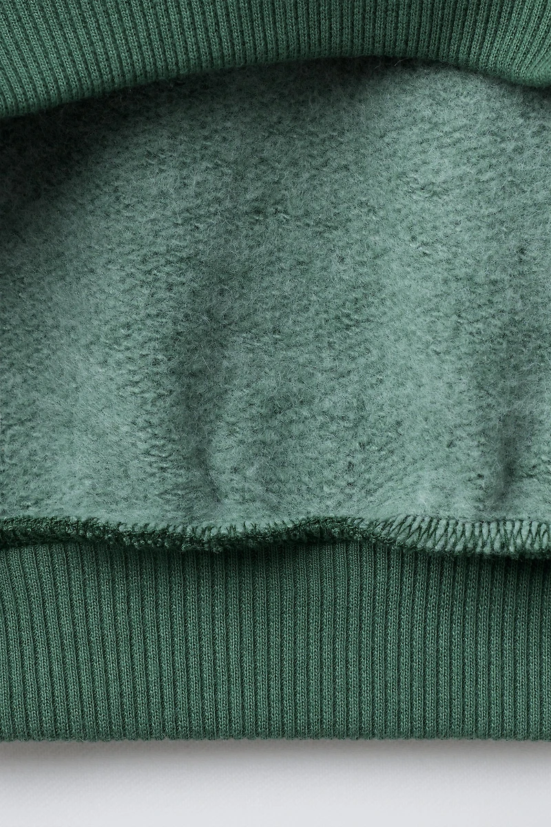 TEXT PRINT SWEATSHIRT