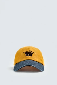 CASQUETTE BRODERIE CONTRASTE