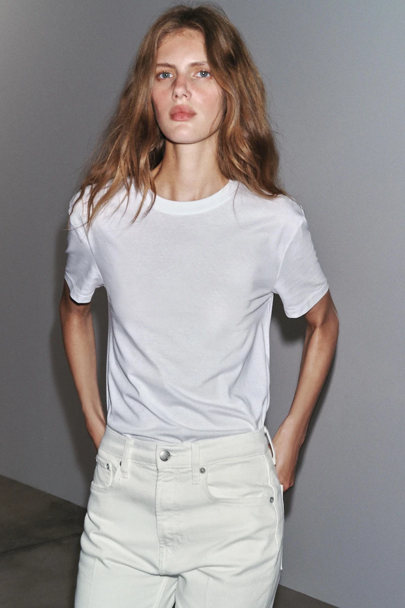 BASIC COTTON T-SHIRT