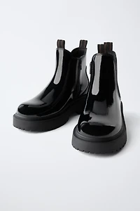 BOTTINES VERNIES