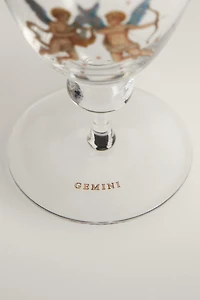 VERRE À VIN ZODIAQUE GÉMEAUX | MARISA BERENSON