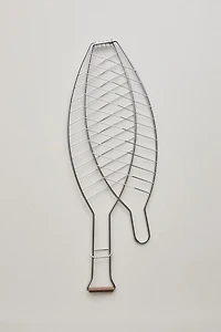 STEEL FISH GRILL BASKET