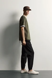 SLIM FIT JOGGER WAIST PANTS