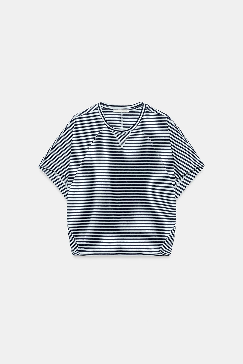 STRIPED OVERSIZED T-SHIRT