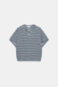 STRIPED OVERSIZED T-SHIRT