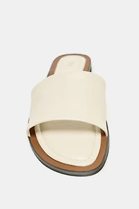 SANDALES EN CUIR SOFT