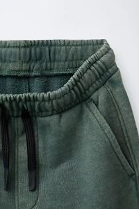 PANTALON BALLON EFFET LAVÉ