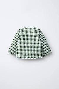 GINGHAM CHECK JACKET