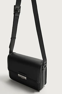 METALLIC DETAIL CROSSBODY BAG