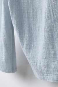 TEXTURED COMBINATION PANTS