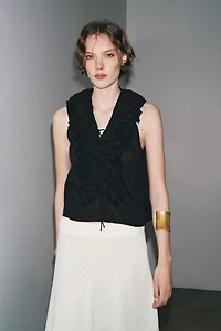 ZW COLLECTION RUFFLED TOP