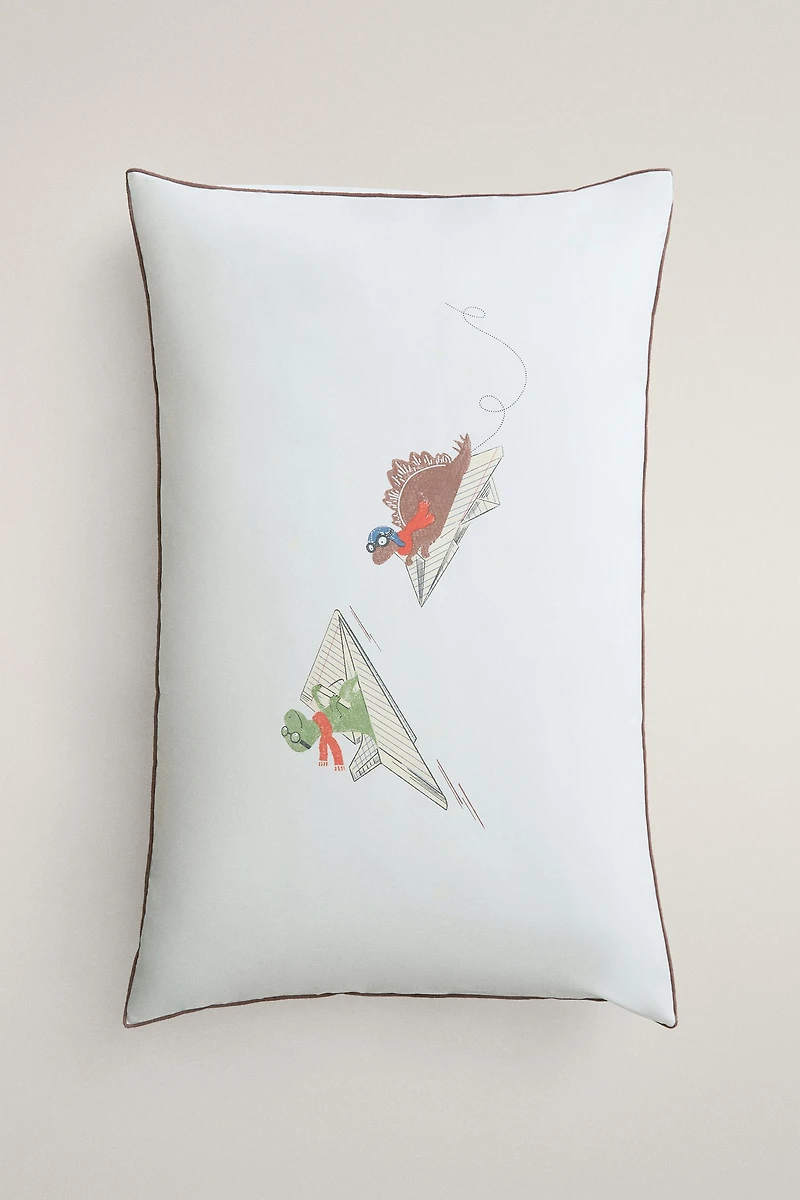 KIDS’ DINOSAUR PILLOWCASE