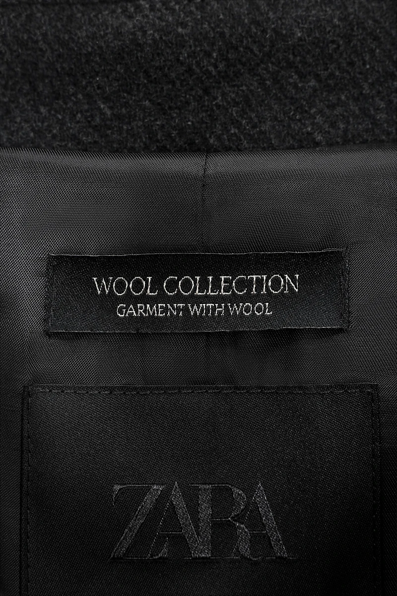 ZW COLLECTION WOOL SHORT COAT