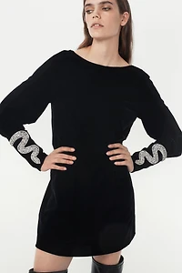 VELVET MINI DRESS - THE ITEM ZARA WOMAN