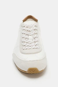 DERBY SNEAKERS WITH HEEL DETAIL