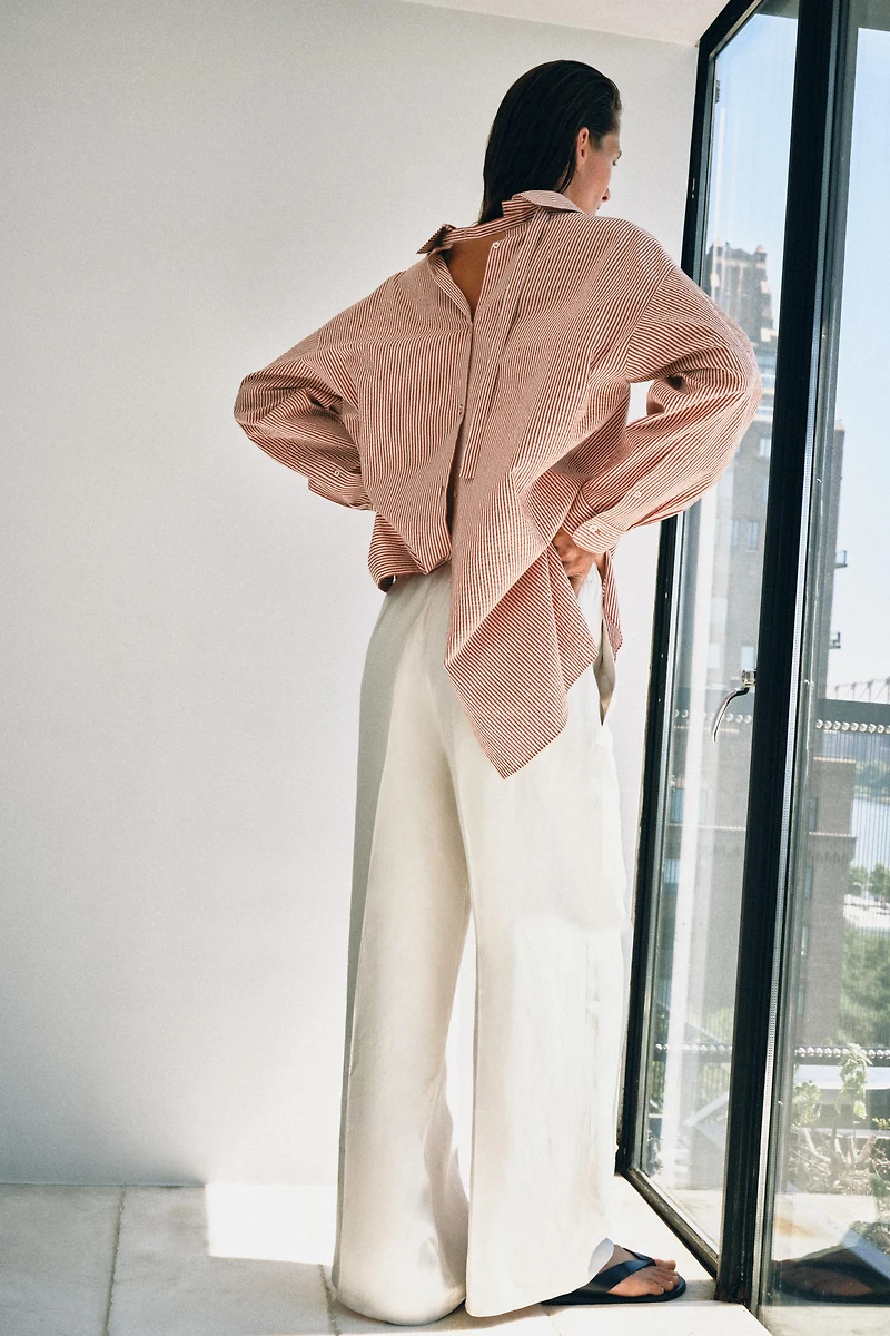 BACK BUTTON SHIRT ZW COLLECTION