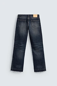 STRUCTURED FLARE FIT JEANS