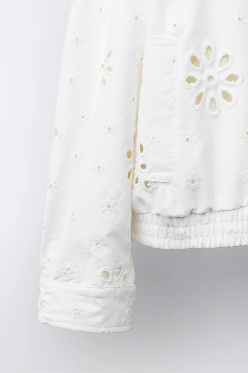 SWISS EMBROIDERY JACKET