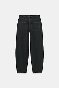 ZW COLLECTION BARREL MID-RISE JEANS