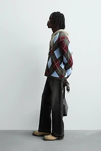GILET STRUCTURÉ LOSANGES
