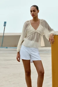 COMBINATION CROCHET BLOUSE