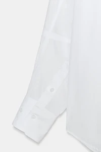 OVERSIZED POPLIN SHIRT