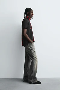 T-SHIRT À INSCRIPTION IMPRIMÉE