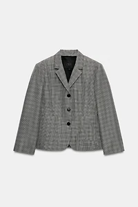 BLAZER À CARREAUX ZW COLLECTION