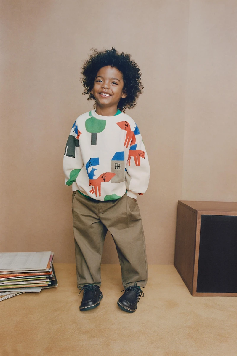 SWEAT IMPRIMÉ FORÊT