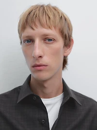 Chemise à carreaux regular fit