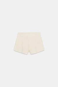 SHORT WAFFLE EN COTON