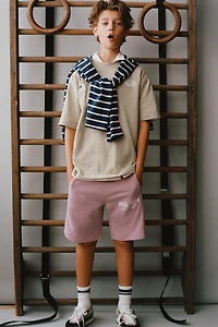 JOGGING GARMENT DYE SHORTS