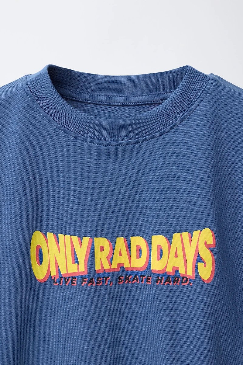 TEXT PRINT T-SHIRT