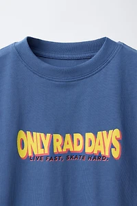 TEXT PRINT T-SHIRT