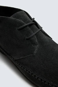 CHAUSSURES EN CUIR À SEMELLE VIBRAM® AARON LEVINE X ZARA