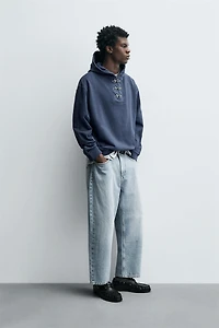 TOGGLE HOODIE SWEATSHIRT