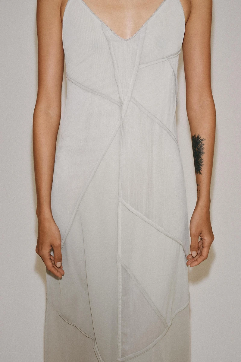 ROBE MIDI BIMATIÈRE