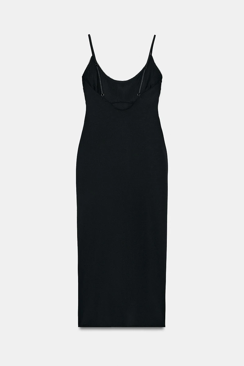 STRAPPY MIDI DRESS