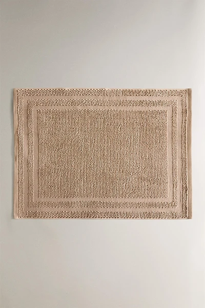 TAPIS DE BAIN COTON ANTIDÉRAPANT